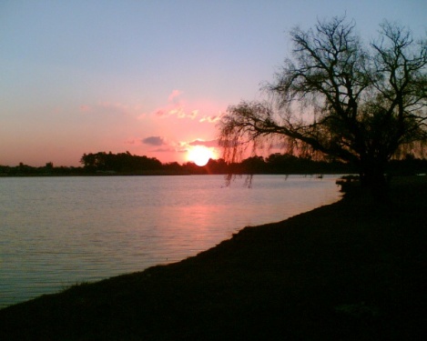 Homestead Lake - Sonnenuntergang